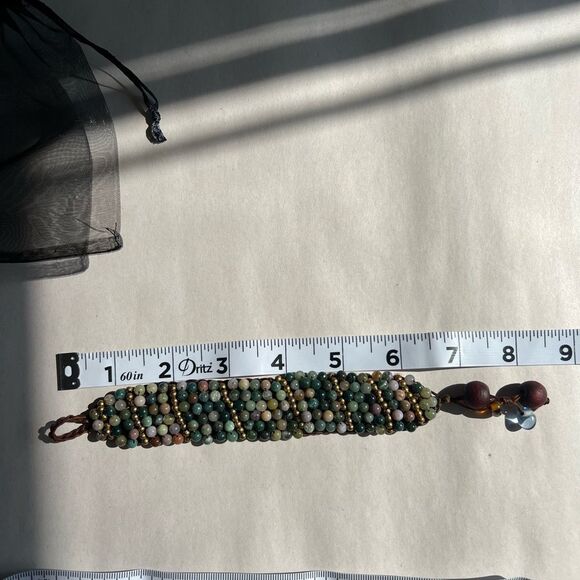 Elegant Multicolor Beaded Bracelet - Picture 10 of 14